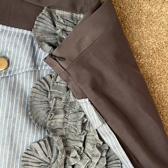 Rare Altuzarra Pencil Skirt with Slit and Front Detailing Size 38 - Picture 3 of 6